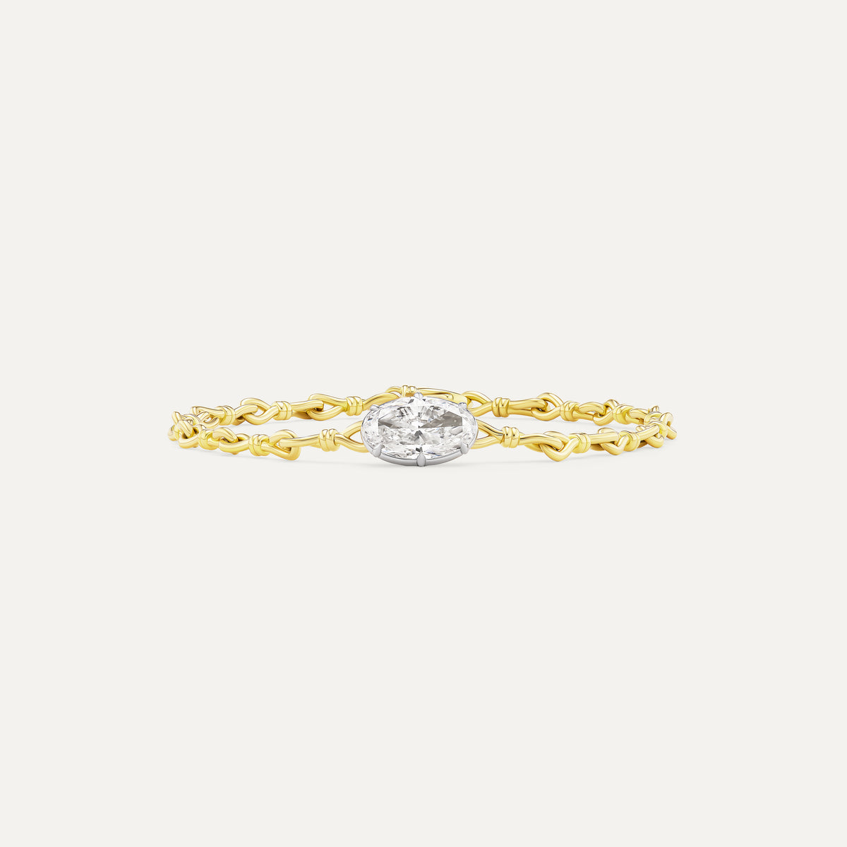 3.01 Oval Diamond Kaia Bracelet