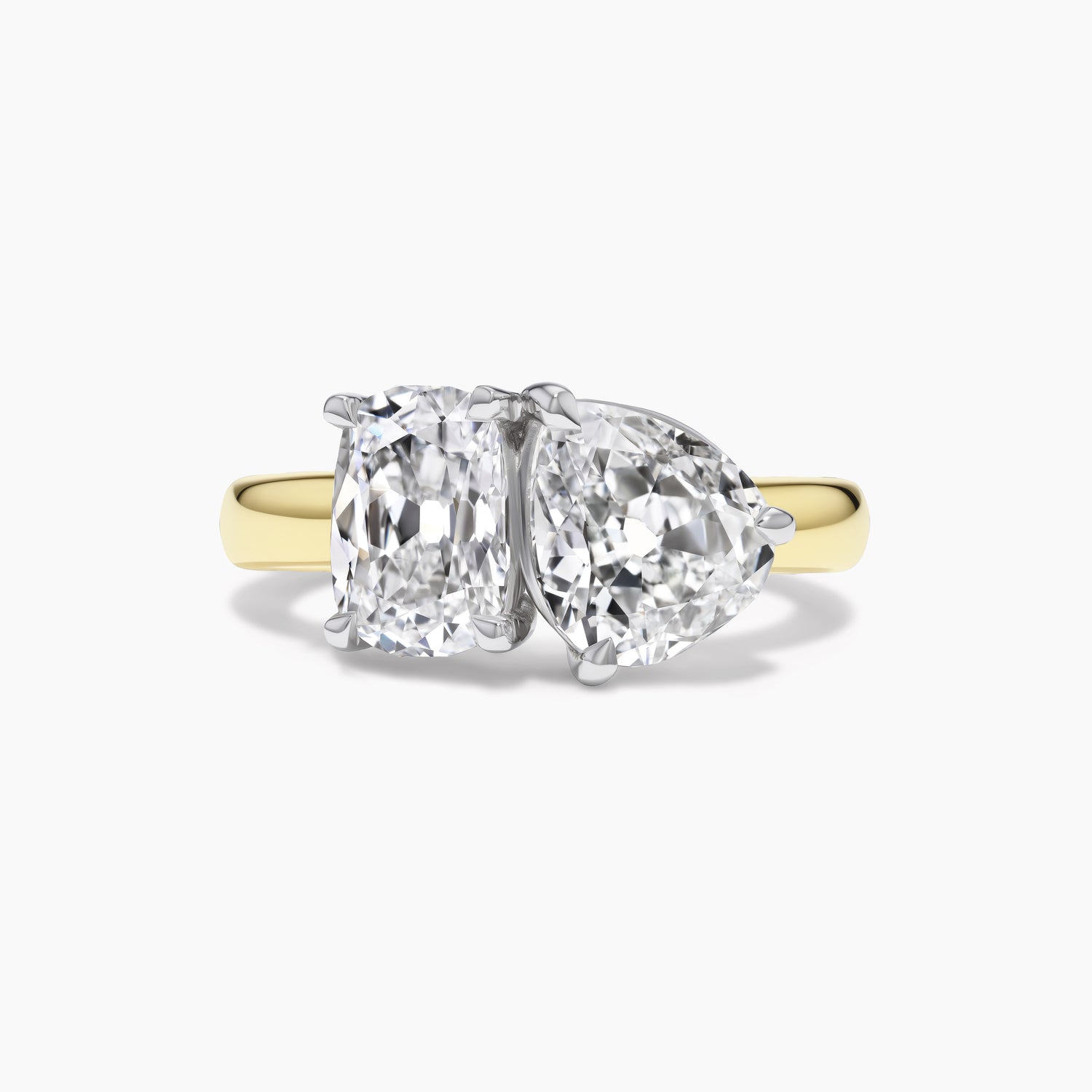 Toi et Moi Engagement Ring
