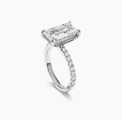 Emerald Cut Engagement Ring