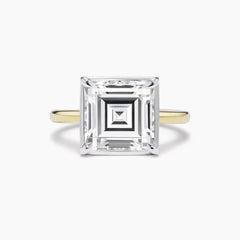 Square Cut Engagement Ring