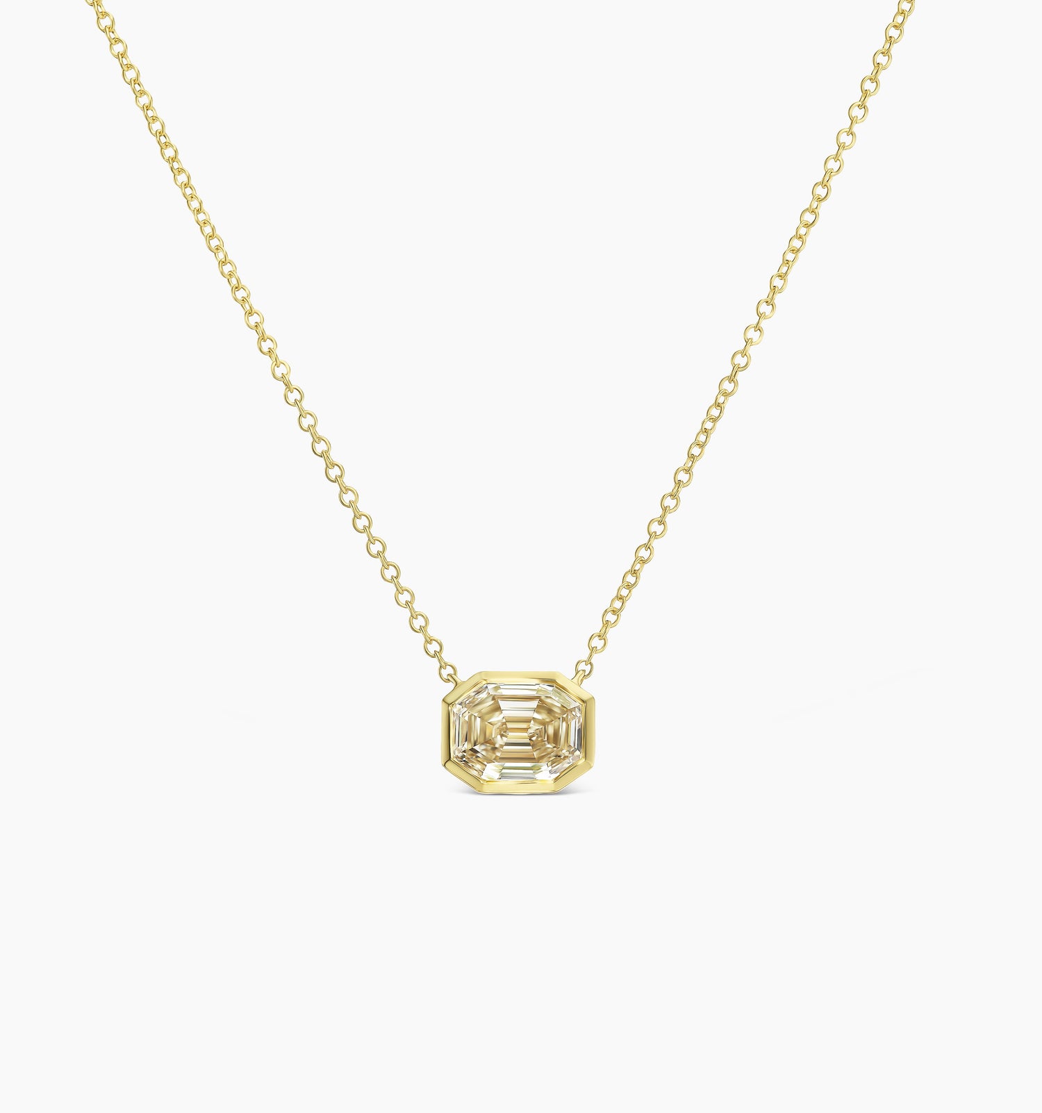 Bezel Necklace