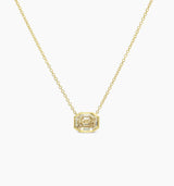 Bezel Necklace