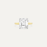 5.66 Emerald Cut Classic Ring