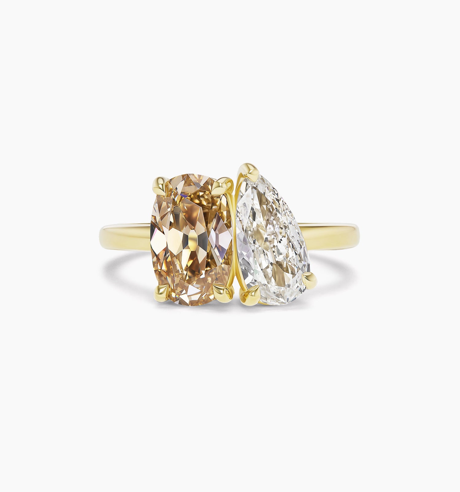 Toi Et Moi Engagement Ring